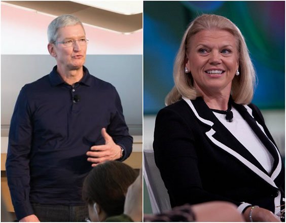 Image result for Apple chief & IBM chair called for measures to ensure user data protection