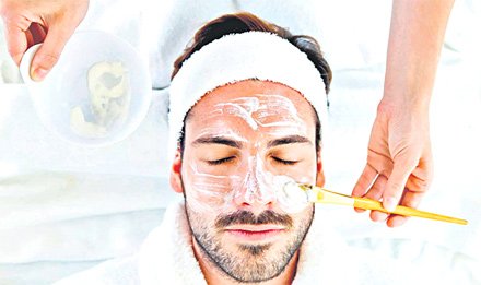 men facial