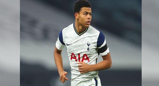 Dane Scarlett becomes youngest-ever player to appear for Tottenham