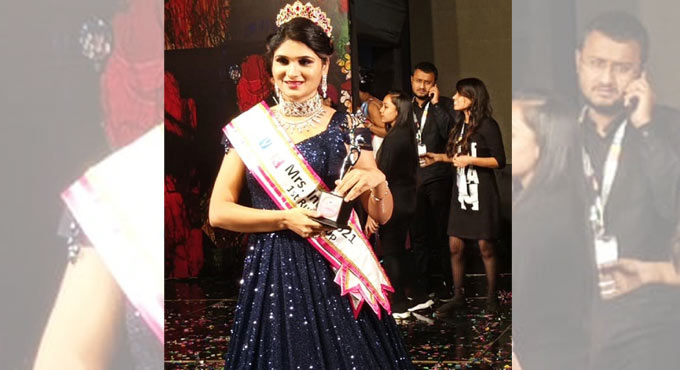 Khammam woman wins ‘Mrs India Photogenic’ title