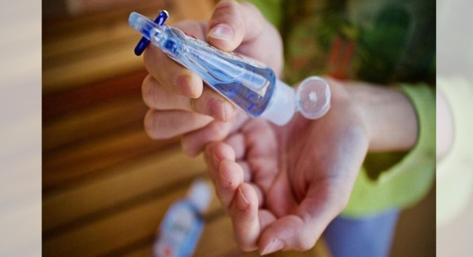 Hand sanitizer ingredients picture