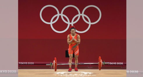 Mirabai Chanu becomes first Indian weightlifter to win silver medal in Olympics