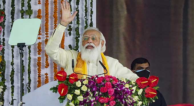 PM Modi inaugurates projects worth over Rs 1,500 cr in Varanasi