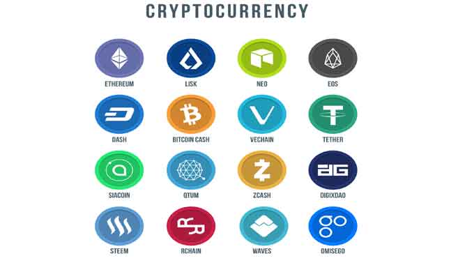 What are the different kinds of cryptocurrencies 1 bitcoin price in 2020
