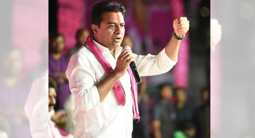 People will elect TRS candidate in Huzurabad by-election: KT Rama Rao