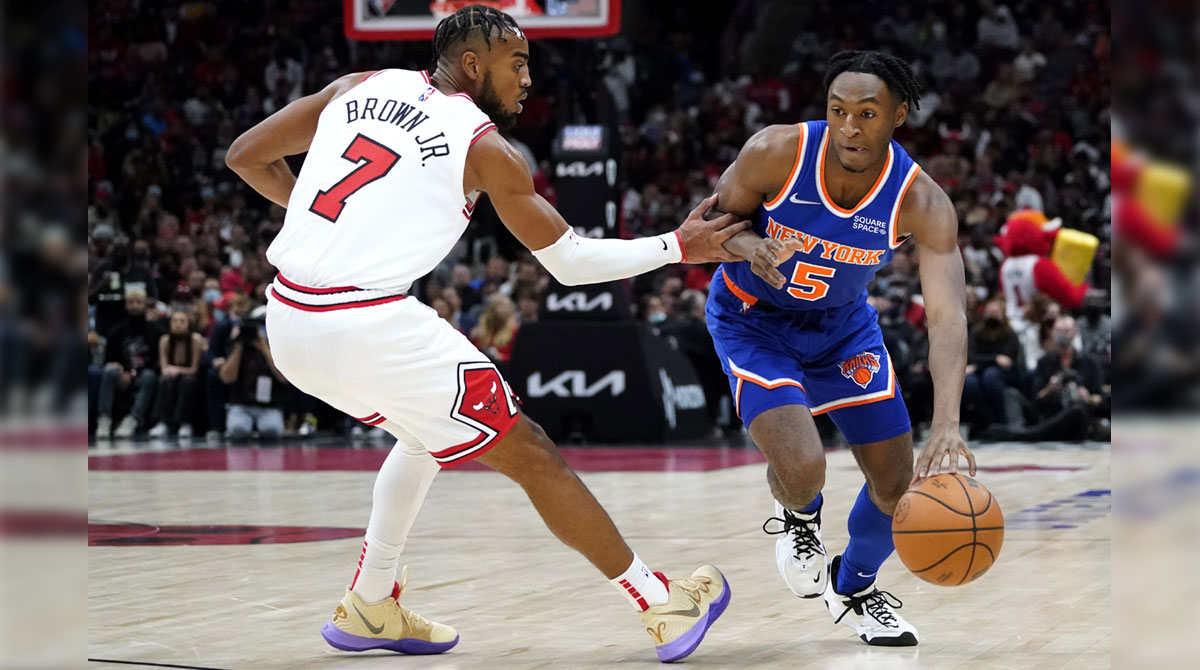 NBA: Knicks hand Bulls their first loss