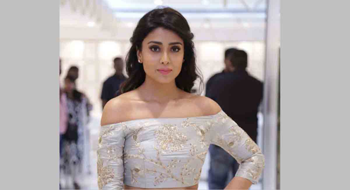Shriya back in India, this time with her daughter Radha