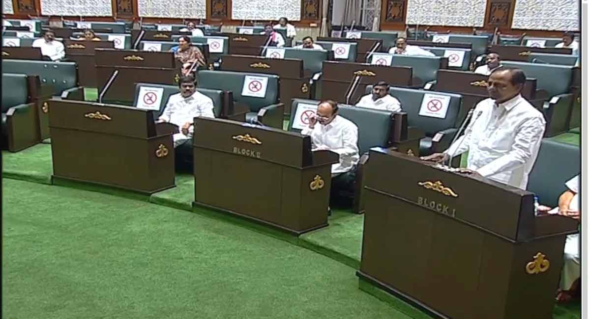 Telangana Legislature adjourned sine die