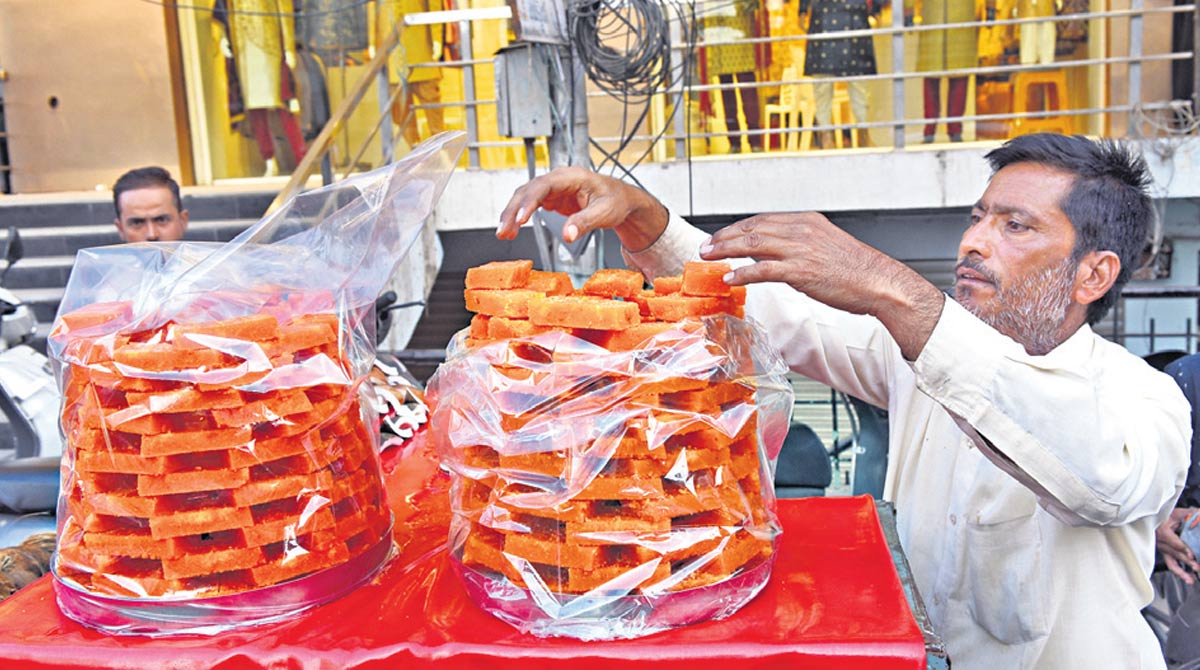 Bitter times for ‘khopra mithai’ sellers in Hyderabad