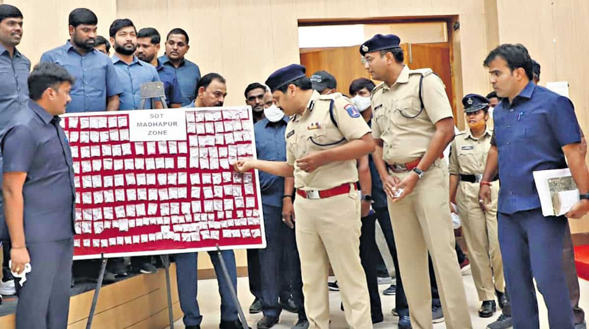 Over 200 drug related cases booked in Cyberabad this year