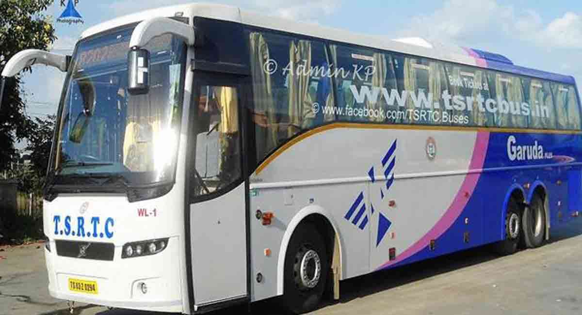 TSRTC reduces prices on Garuda plus bus fares on these routes