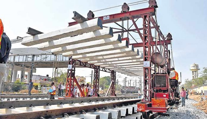 Doubling of railway line completed between Mahabubnagar and Divitipalli