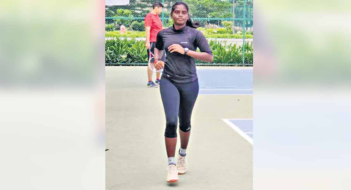 Auto driver’s daughter Thaniya Sarai in Indian U-14 tennis team