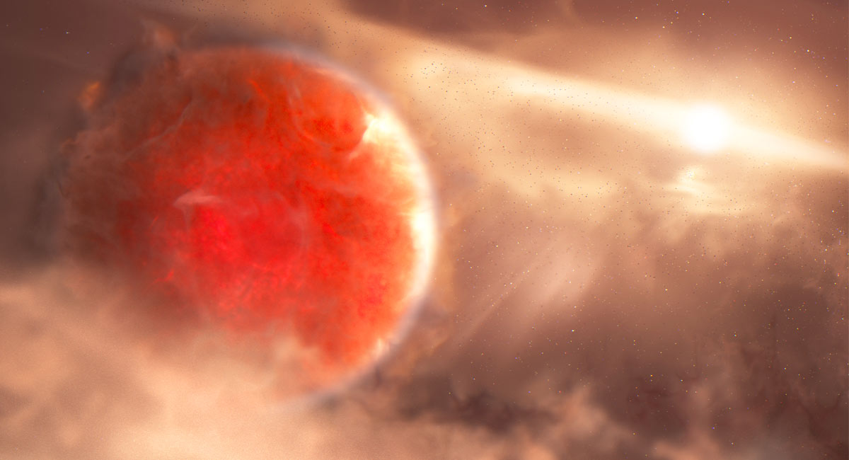 Hubble finds new planet forming in intense, violent way