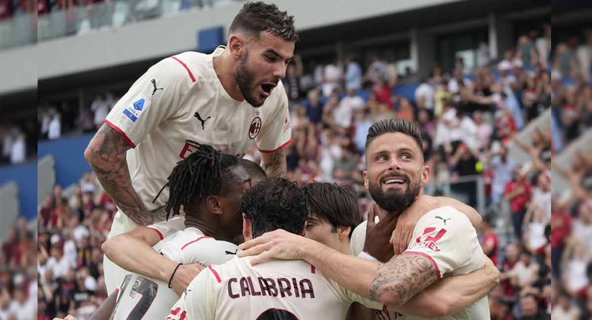 AC Milan secure 1st Serie A title in 11 years