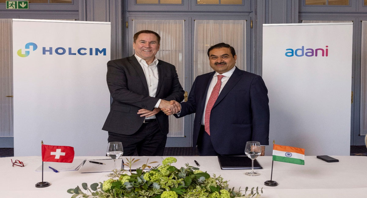 Adani to acquire Holcim’s stake in Ambuja Cements and ACC Ltd