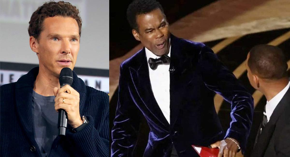 Benedict Cumberbatch jokes about Will Smith’s Oscars slap