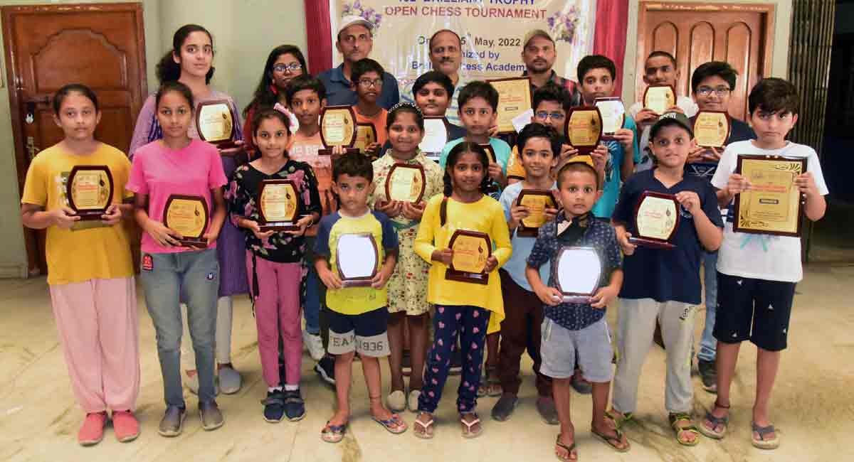 Satyanarayana, Rithwik bag top honours in Brilliant Trophy Chess Tournament