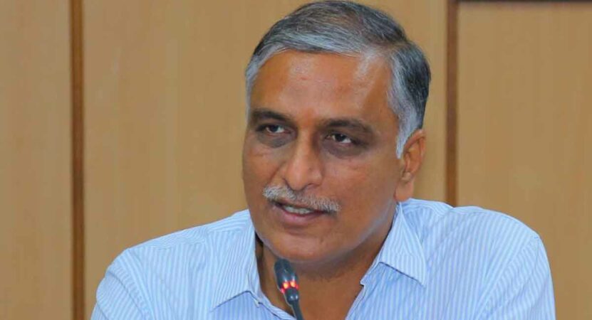 Modi lowered his image by restricting himself to criticising TRS: Harish Rao