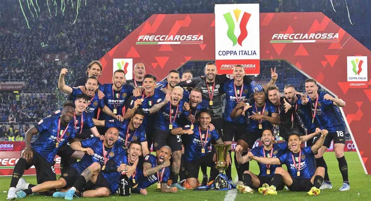 Inter Milan lift eighth Coppa Italia title after defeating Juventus 4-2