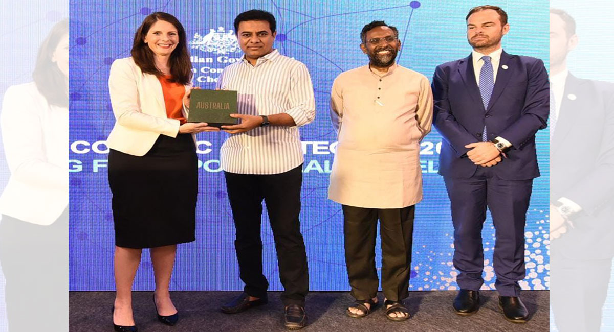 KT Rama Rao urges Australia to consider Hyderabad for setting up Consulate General office