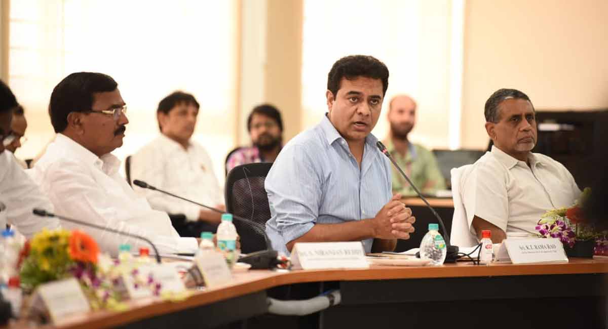 Study China, Israel’s ways of agriculture to double income, KTR tells farmers