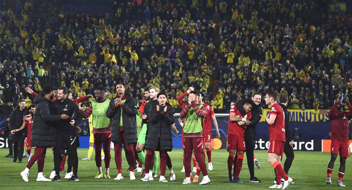 Liverpool beat Villarreal to enter another UEFA Champions League final