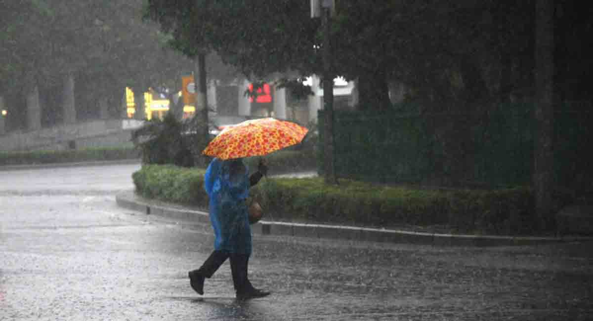 IMD forecasts rainfall in Telangana on Tuesday