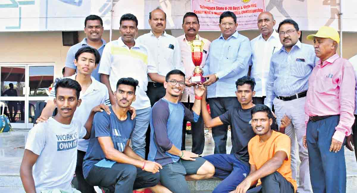 Ranga Reddy emerge champions in Telangana U-20 Athletics Championships