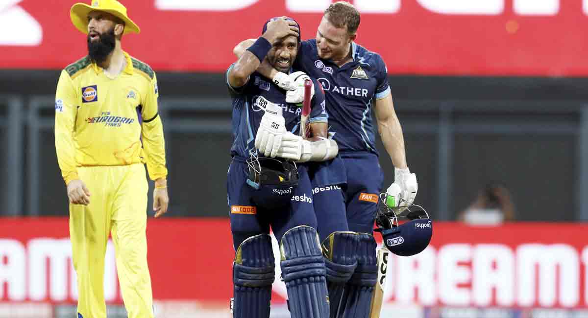 IPL 2022: Gujarat Titans tame CSK to secure top-two finish