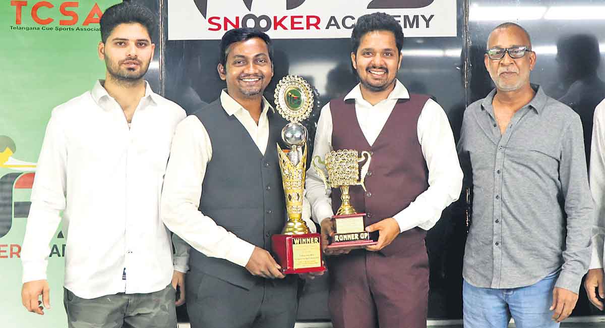 Pandurangaiah gana el título del Campeonato Abierto de Snooker del Estado de Telangana de F1