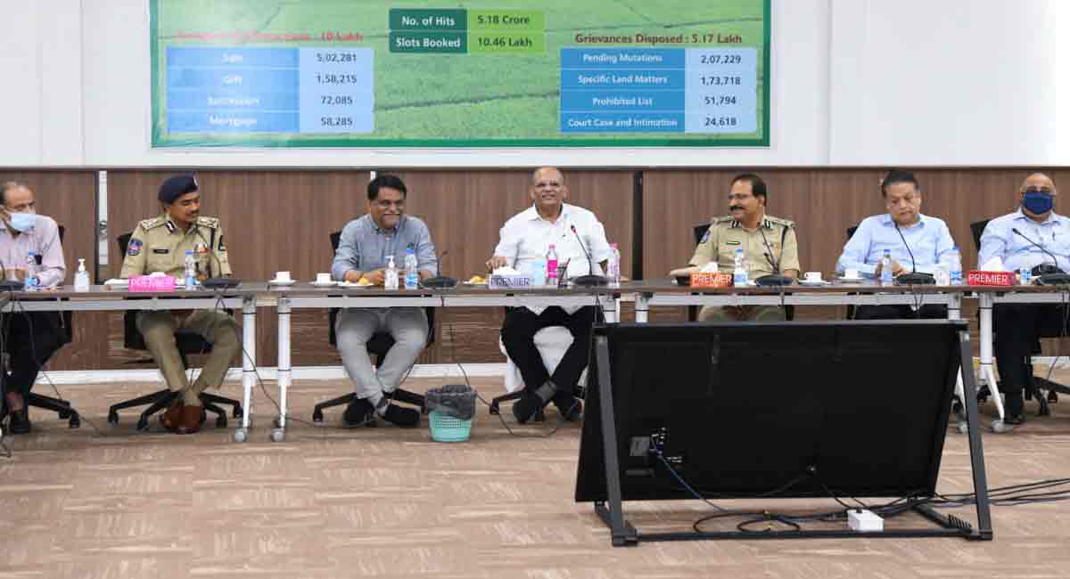 CS Somesh Kumar meets officials over State Formation Day arrangements