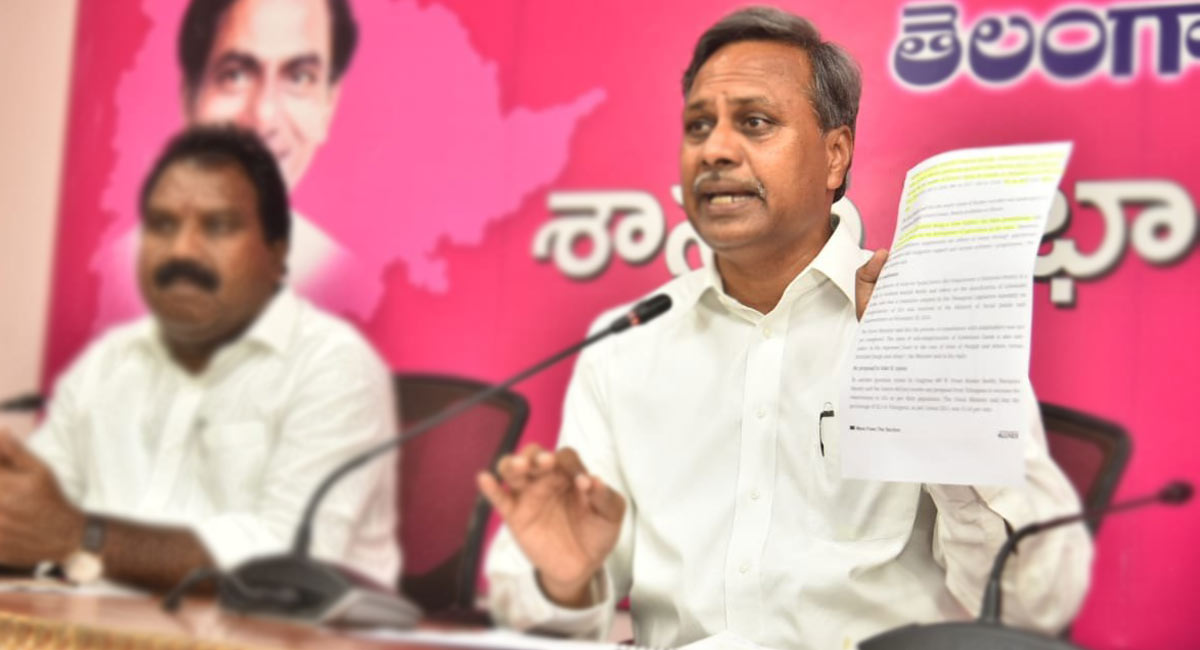 TRS leader slams Revanth Reddy over his farmers’ suicide statement