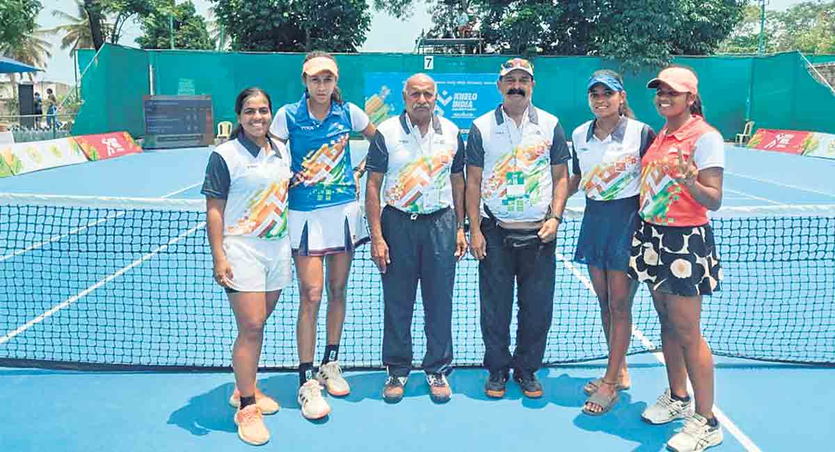 OU women lift tennis title at Khelo India University Games