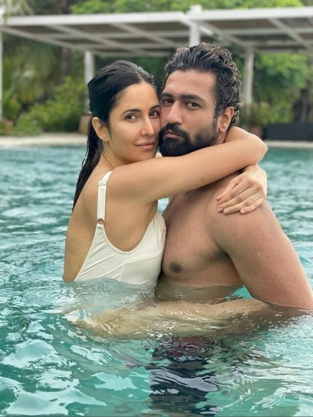 Fans in awe of Katrina Kaif's pool picture with Vicky Kaushal