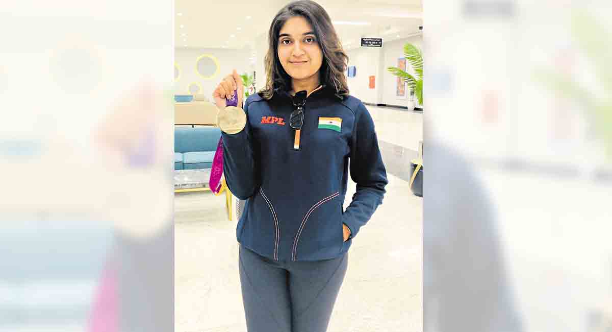 Hyderabad’s Esha Singh wins another gold at ISSF Junior World Cup