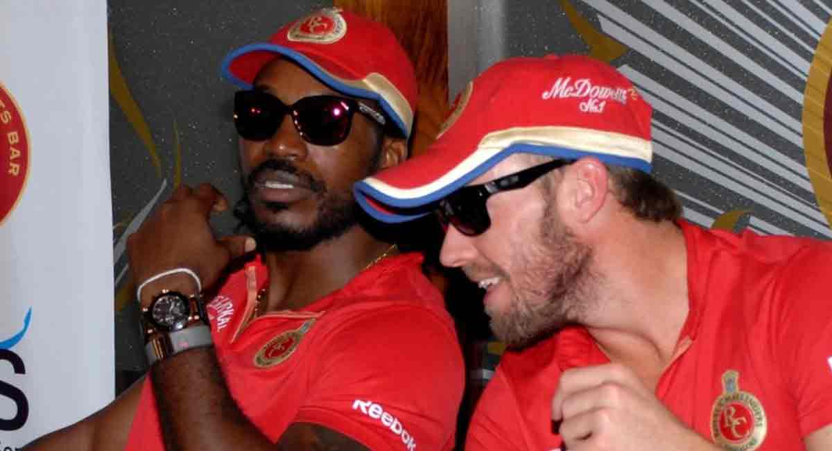 Gayle, AB de Villiers inducted into the RCB Hall of Fame