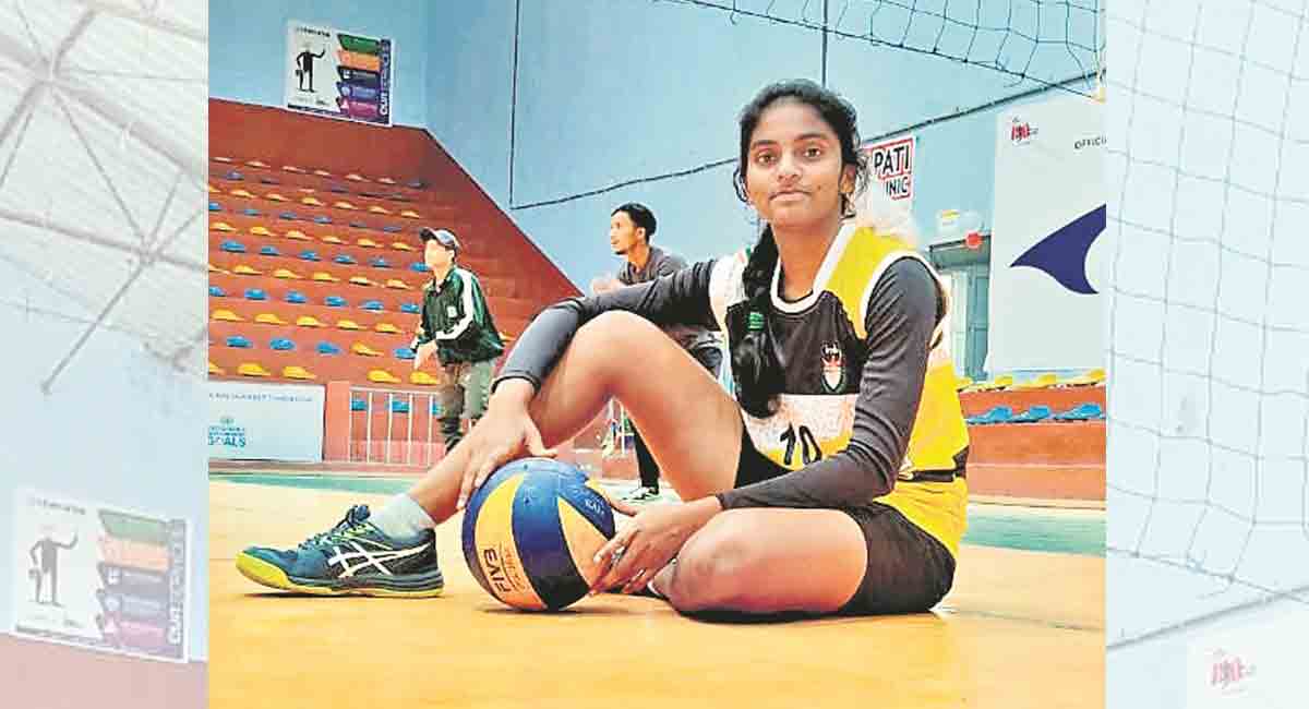 Telangana’s Lavanya makes it to Indian team for U-20 Asian Volleyball Championship