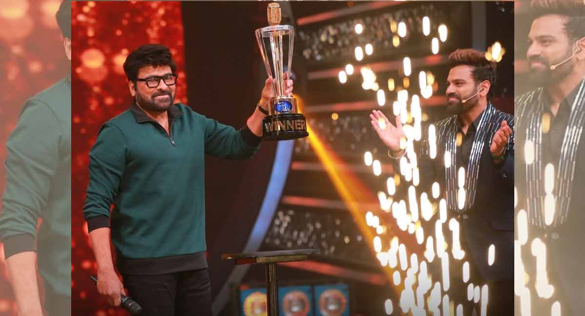 Chiranjeevi as chief guest at Telugu ‘Indian Idol’ finale