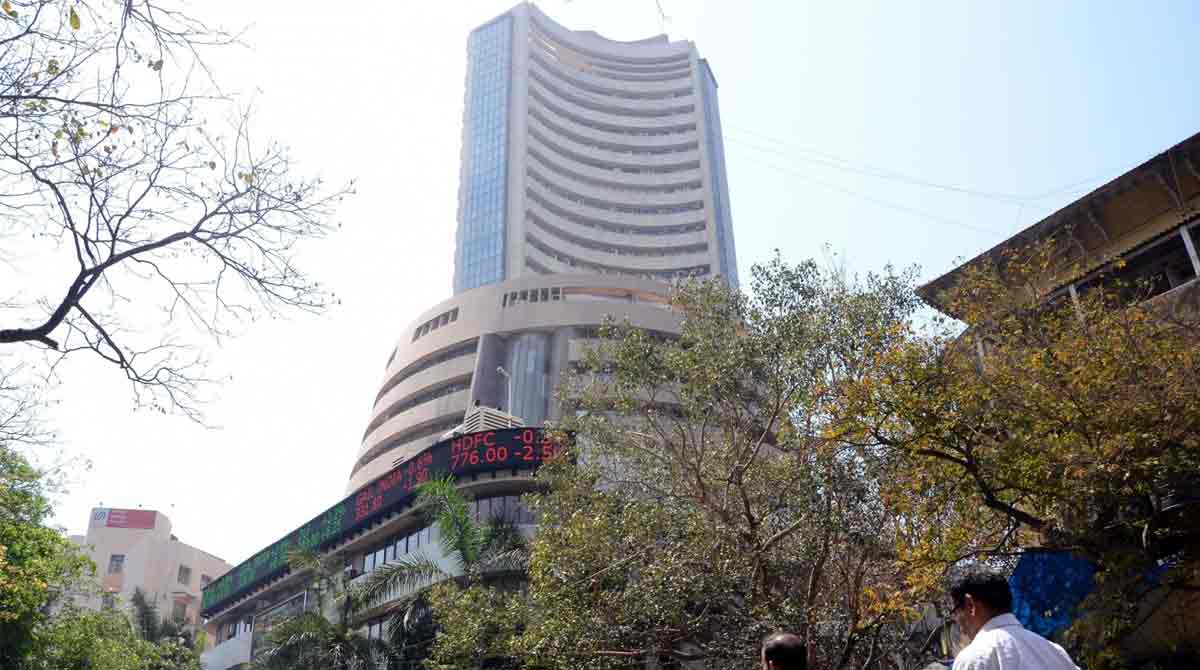 Domestic indices rise in morning session, Sensex up over 300 pts