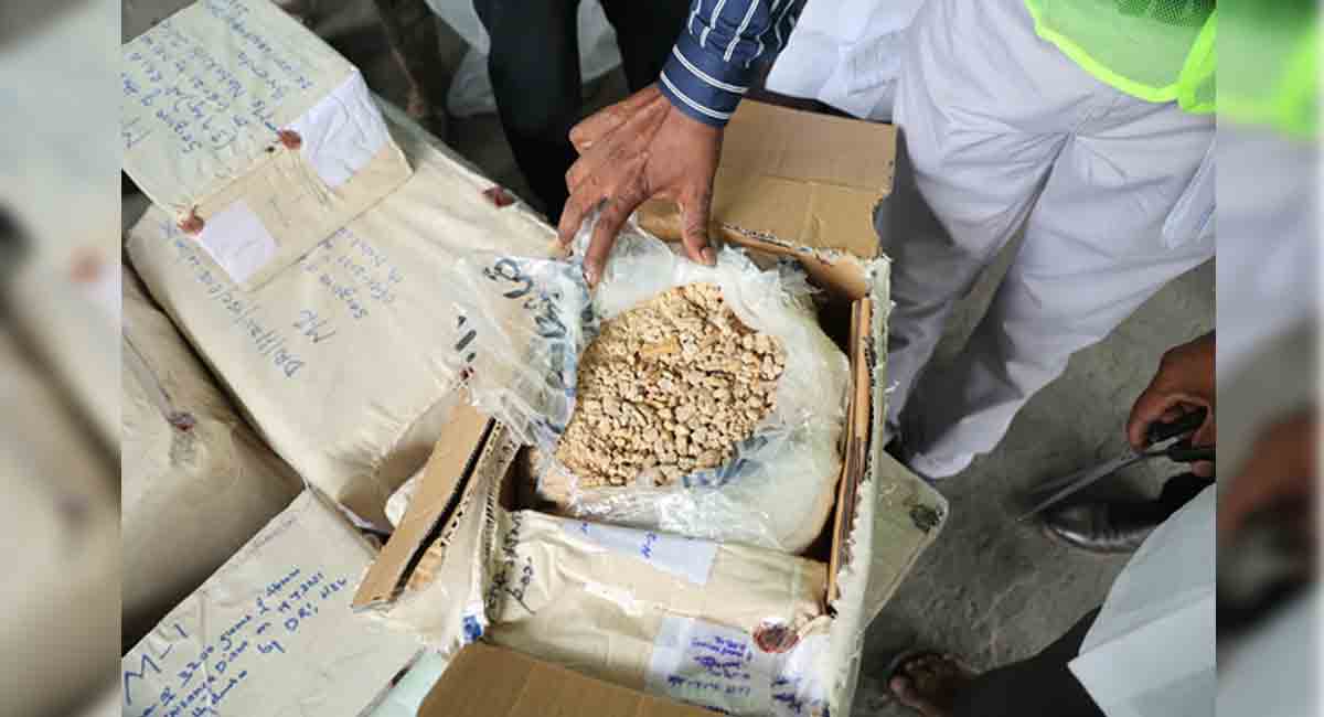 Hyderabad: DRI destroys 20.35 kg heroine, 4,812 kg ganja through incineration