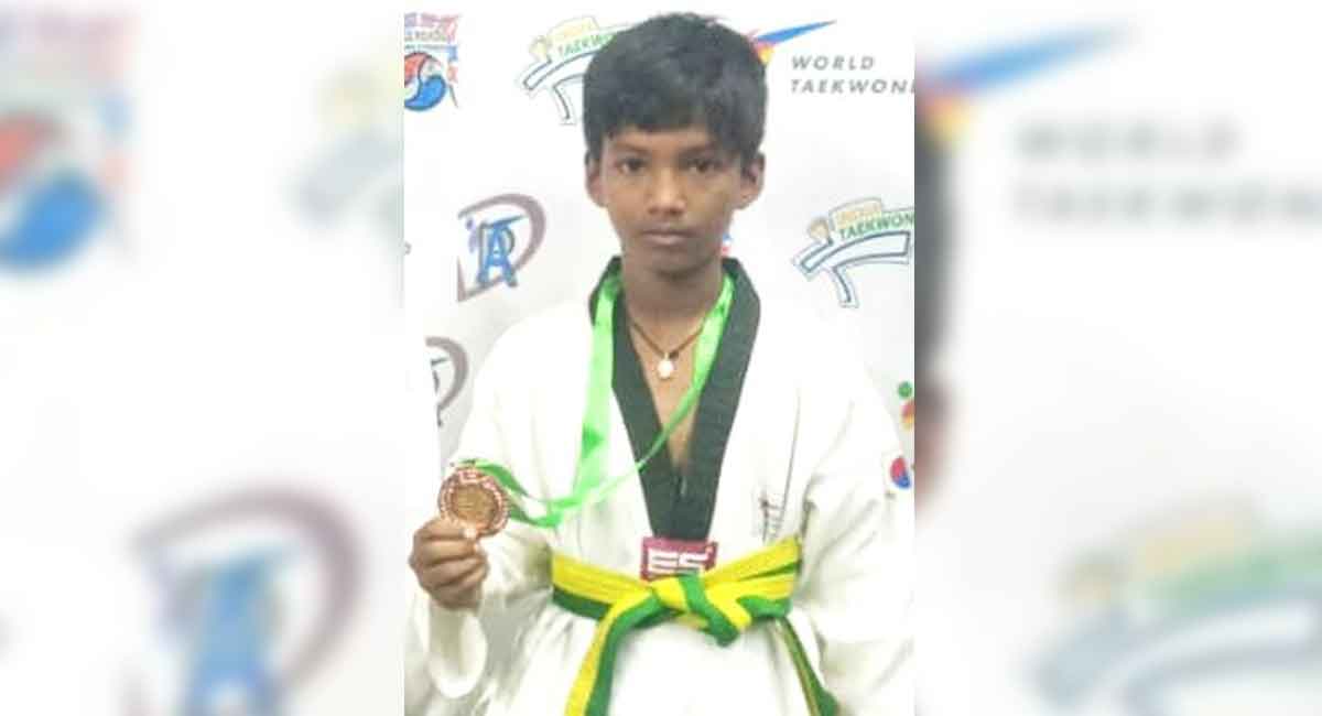 Telangana’s Dwarak finishes fifth in All India Taekwondo competition