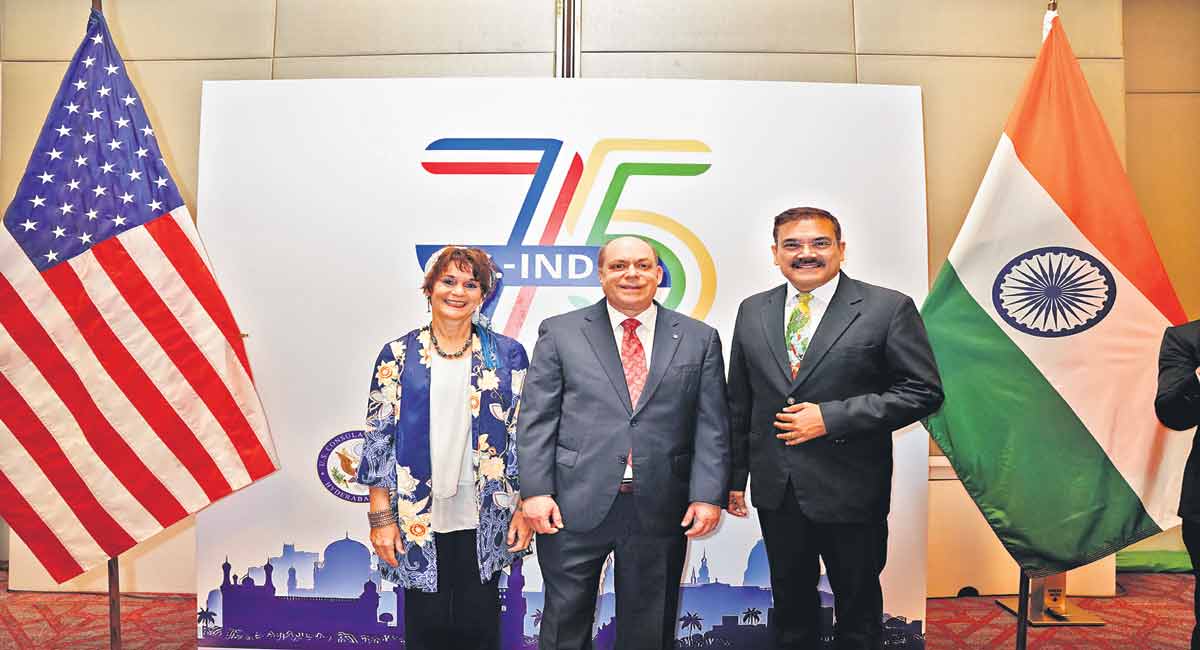 Hyderabad: Gala celebrations mark 75th anniversary of US-India relations