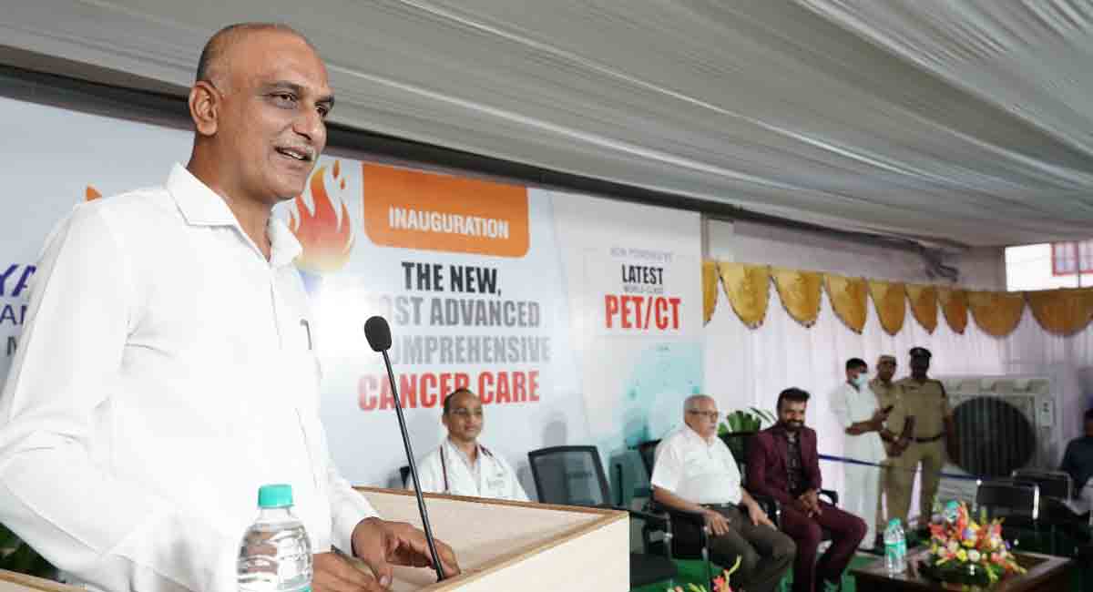 Harish Rao inaugurates AI integrated PET/CT scan at Yashoda Hospital
