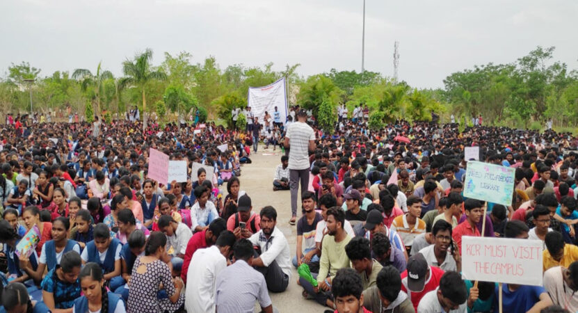 RGUKT-Basar students unhappy with appointment of new director