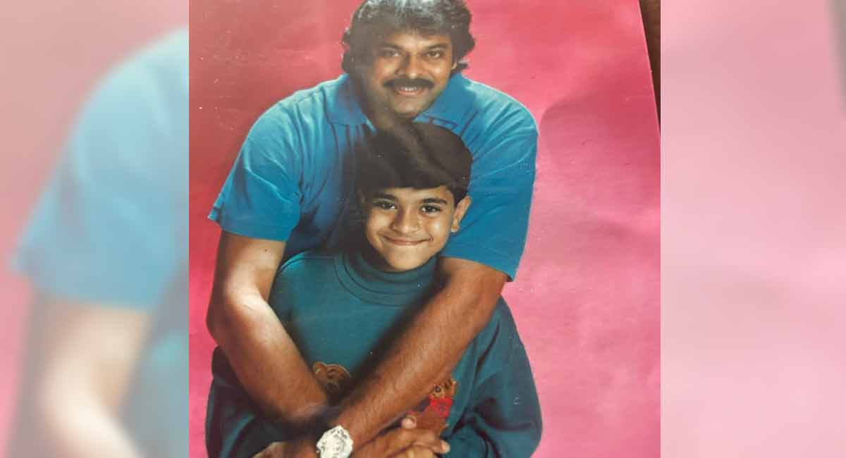 Ram Charan drops never-before-seen picture with father Chiranjeevi