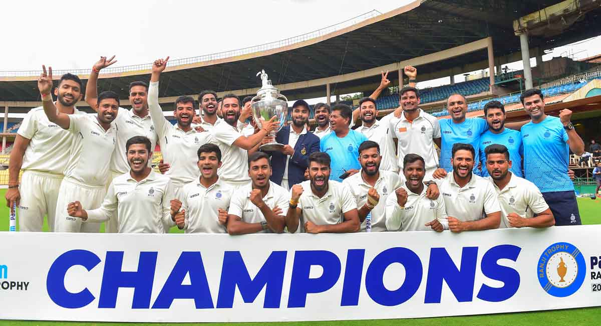 Madhya Pradesh clinch maiden Ranji Trophy title