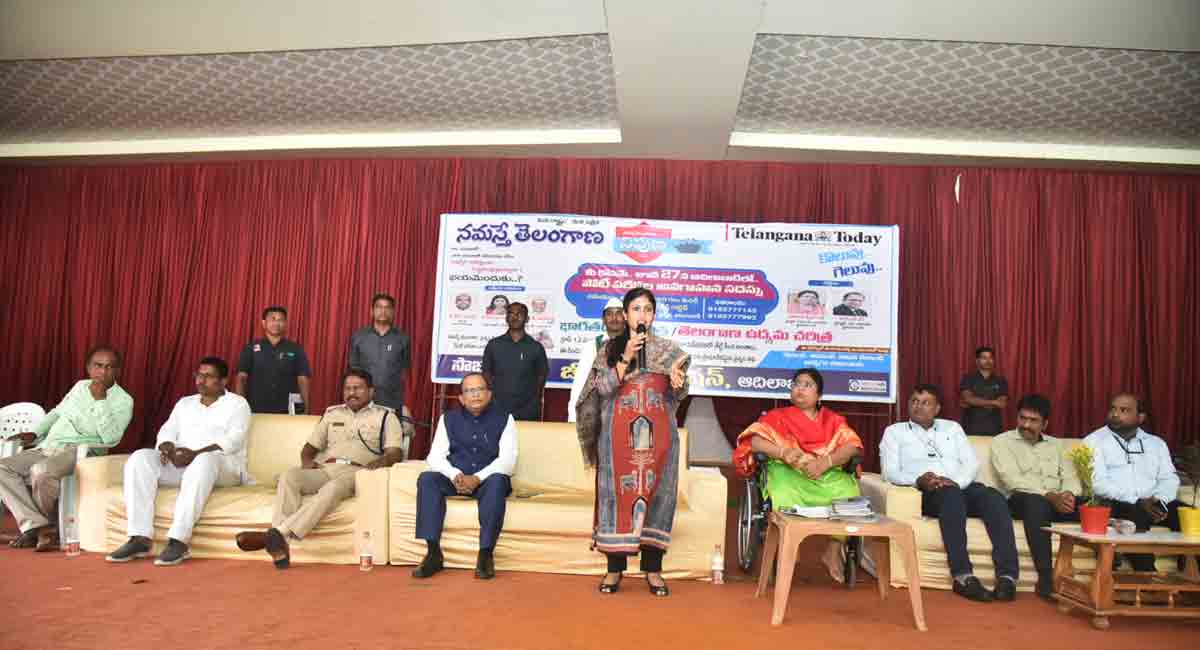 Job aspirants should be committed to their preparation, says Adilabad Collector 
