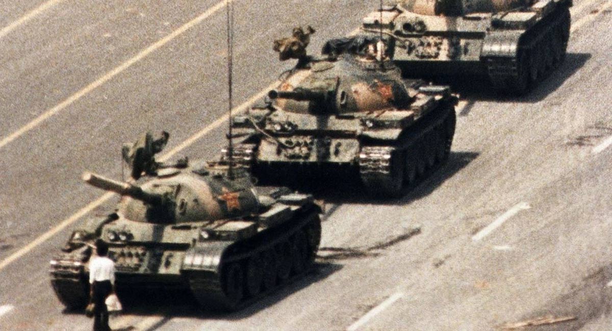 33 years ago today: this Tank Man’s bravery won the hearts of many
