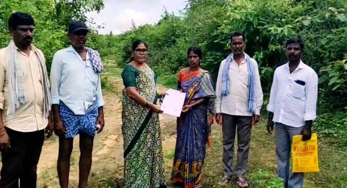 Telangana: Lands encroached by Jamuna Hatcheries handed over to farmers in Medak